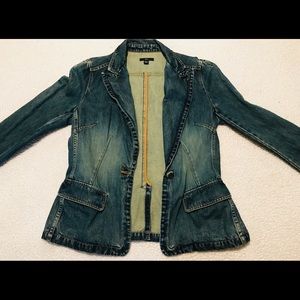 Gap denim blazer
